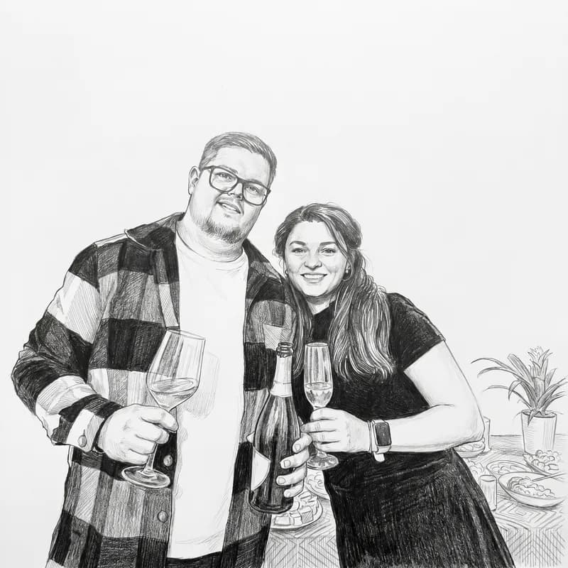 Pencil sketch